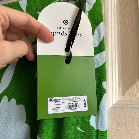 NWT Kate Spade x Target Green Floral Skirt - Picture 7 of 10